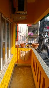 Balcony Image of 700 Sq.ft 2 BHK Apartment / Flat for sale in Tollygunge Kolkata for Rs. 5600000