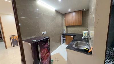 Kitchen Image of 450 Sq.ft 1 BHK Independent House for rent in Lajpat Nagar New Delhi for Rs. 35000