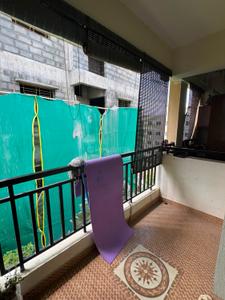 Balcony Image of 1200 Sq.ft 2 BHK Apartment / Flat for rent in CJN Golden Landmark, Whitefield Bengaluru for Rs. 37000