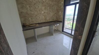 Kitchen Image of 550 Sq.ft 1 BHK Apartment / Flat for rent in Arkan Castle, Taloja Navi Mumbai for Rs. 15000