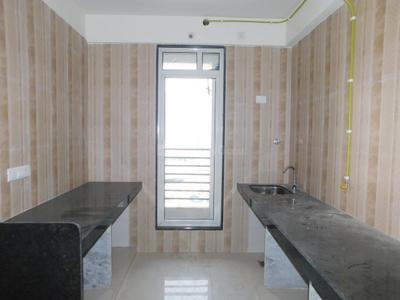 Kitchen Image of 750 Sq.ft 1.5 BHK Apartment / Flat for sale in Sheth Zuri, Thane West Thane for Rs. 12000000