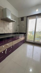 Kitchen Image of 800 Sq.ft 2 BHK Apartment / Flat for sale in Arihant Aarohi, Shilgaon Thane for Rs. 6800000
