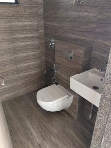 Common Bathroom Image of 2000 Sq.ft 3 BHK Apartment / Flat for sale in Kavisha The Canvas, South Bopal Ahmedabad for Rs. 10000000
