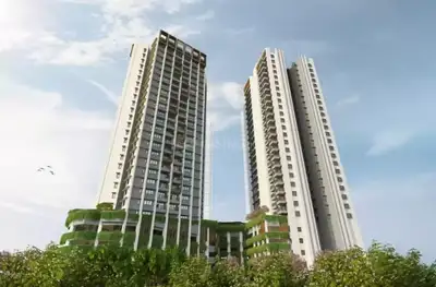 Image of 985 Sq.ft 2 BHK Apartment / Flat for sale in Mahindra Citadel Bastion J K, Pimpri, Pune for Rs. 10100000