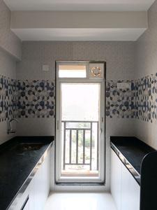 Kitchen Image of 589 Sq.ft 1 BHK Apartment / Flat for rent in Raunak Bliss Phase A, Kasarvadavali Thane for Rs. 24698