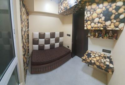 Bedroom Image of 560 Sq.ft 2 BHK Apartment / Flat for sale in Lodha Amara Tower 1 To 5 And 7 To 19, Thane West Thane for Rs. 9500000