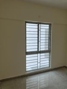 Bedroom Image of 901 Sq.ft 3 BHK Apartment / Flat for rent in Shapoorji Pallonji Shukhobrishti, New Town Kolkata for Rs. 20000