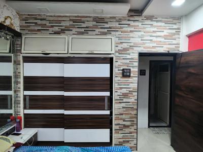Bedroom Image of 550 Sq.ft 1 BHK Apartment / Flat for rent in Puraniks Kanchan Pushp Society, Kasarvadavali Thane for Rs. 17999