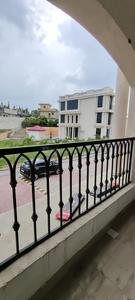 Balcony Image of 1400 Sq.ft 3 BHK Villa for rent in Swadesh Orchard Majesty, Gandhinagar Bhopal for Rs. 23000