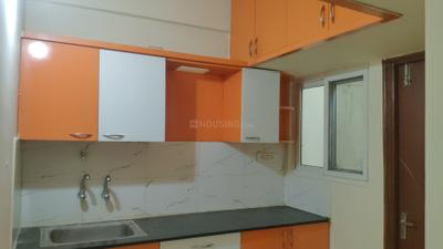 Kitchen Image of 1225 Sq.ft 3 BHK Apartment / Flat for rent in Garudachala Royal Homes, K R Puram Bengaluru for Rs. 37000