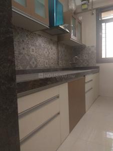 Kitchen Image of 1500 Sq.ft 3 BHK Apartment / Flat for rent in Runwal Centre, Chembur Mumbai for Rs. 130000
