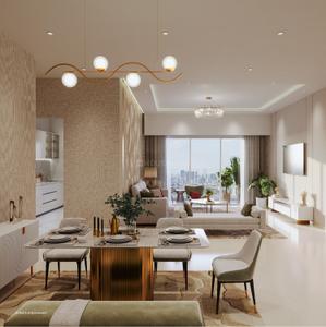 Hall Image of 1560 Sq.ft 3 BHK Apartment / Flat for sale in Elevated L And T Realty Ahana Tower B, Malad East Mumbai for Rs. 53000000