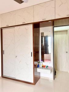 Bedroom Image of 950 Sq.ft 2 BHK Apartment / Flat for rent in Goyal My Home Wakad, Wakad Pune for Rs. 36000