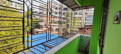 Balcony Image of 720 Sq.ft 2 BHK Apartment / Flat for sale in Laxmi Apartment, Airport Gate no. 1 Kolkata for Rs. 2500000