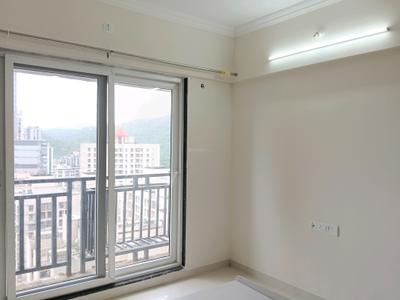 Bedroom Image of 400 Sq.ft 1 BHK Apartment / Flat for rent in Raunak Bliss, Kasarvadavali Thane for Rs. 21000