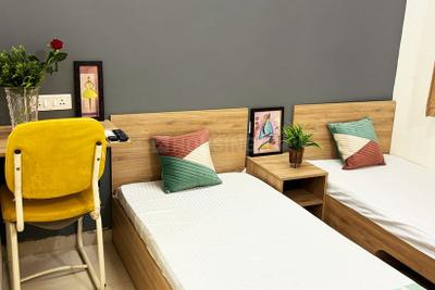 Bedroom Image of 528 Sq.ft 1 RK Apartment / Flat for rent in Vijay Nagar Indore for Rs. 13500