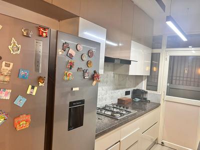 Kitchen Image of 1498 Sq.ft 3 BHK Apartment / Flat for sale in K W Srishti, Raj Nagar Extension Ghaziabad for Rs. 13000000
