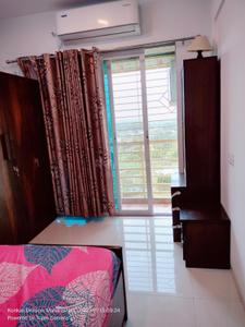 Bedroom Image of 970 Sq.ft 2 BHK Apartment / Flat for rent in Om Paraiso, Padle Gaon Thane for Rs. 22000