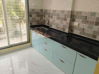 Kitchen Image of 600 Sq.ft 1 BHK Apartment / Flat for sale in Ulwe Navi Mumbai for Rs. 6000000