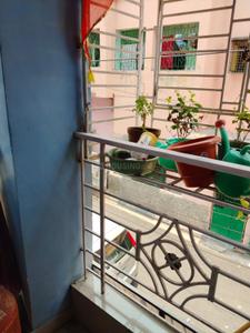 Balcony Image of 1380 Sq.ft 3 BHK Apartment / Flat for sale in Dhakuria Kolkata for Rs. 10500000