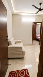 Hall Image of 650 Sq.ft 1 BHK Apartment / Flat for rent in Thanisandra Bengaluru for Rs. 25000