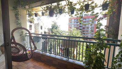 Balcony Image of 1960 Sq.ft 3 BHK Apartment / Flat for sale in Thaltej Ahmedabad for Rs. 15500000