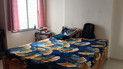 Bedroom Image of 900 Sq.ft 2 BHK Apartment / Flat for rent in Nirman Milestone, Ravet Pune for Rs. 27000