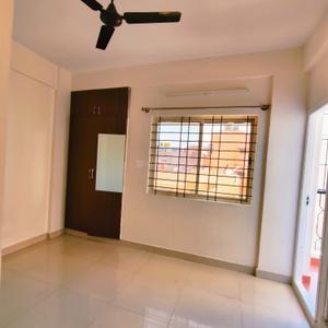 Bedroom Image of 685 Sq.ft 1 BHK Builder Floor for rent in Kasturi Nagar Bengaluru for Rs. 18000