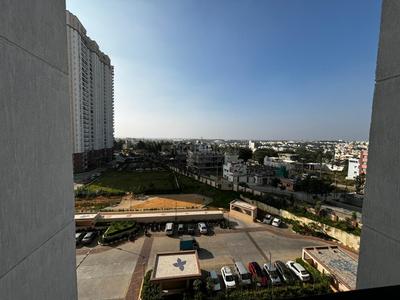 Balcony Image of 1450 Sq.ft 3 BHK Apartment / Flat for rent in Prestige Jindal City, Anchepalya Bengaluru for Rs. 55000