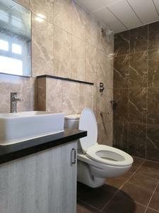 Bedroom One Image of 980 Sq.ft 2 BHK Apartment / Flat for rent in Prestige Jindal City, Anchepalya Bengaluru for Rs. 34000
