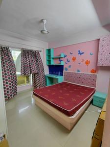 Bedroom Image of 1200 Sq.ft 3 BHK Apartment / Flat for rent in Siddha Pines Apartments, Rajarhat Kolkata for Rs. 35000