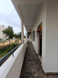 Balcony Image of 600 Sq.ft 1 BHK Builder Floor for rent in Hirandahalli Bengaluru for Rs. 8000