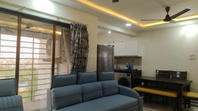 Living Room Image of 1200 Sq.ft 2 BHK Apartment / Flat for rent in Tricity Enclave, Ulwe Navi Mumbai for Rs. 50000