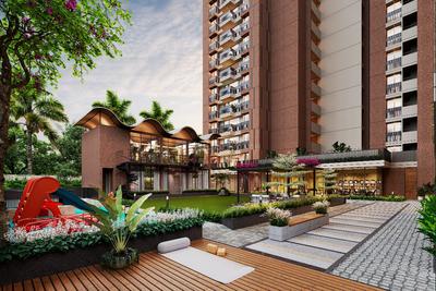 Image of 1485 Sq.ft 2 BHK Apartment / Flat for sale in Kudasan, Gandhinagar for Rs. 6800000