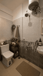 Bathroom Image of 1500 Sq.ft 3 BHK Apartment / Flat for rent in Lotus Petals by Lotus Developers, Gottigere Bengaluru for Rs. 30000