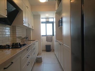 Kitchen Image of 450 Sq.ft 1 BHK Apartment / Flat for rent in Vikhroli East Mumbai for Rs. 35000