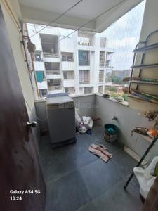 Balcony Image of 1305 Sq.ft 2 BHK Apartment / Flat for rent in Shyam Sukan Residency, Bhaijipura Gandhinagar for Rs. 32000