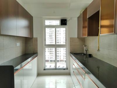 Kitchen Image of 800 Sq.ft 2 BHK Apartment / Flat for rent in Rosa Gardenia, Kasarvadavali Thane for Rs. 22000
