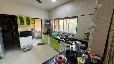 Kitchen Image of 3450 Sq.ft 4 BHK Apartment / Flat for rent in Ratnaakar II, Jodhpur Ahmedabad for Rs. 130000