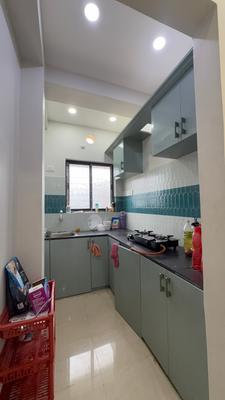 Kitchen Image of 800 Sq.ft 2 BHK Builder Floor for rent in Picnic Garden Kolkata for Rs. 22000