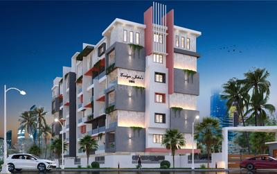 Image of 1388 Sq.ft 2 BHK Apartment / Flat for sale in Bejai, Mangalore for Rs. 8100000