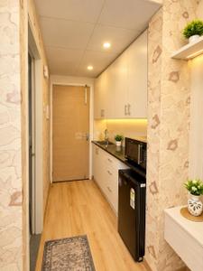 Kitchen Image of 960 Sq.ft 1 BHK Builder Floor for rent in Phi III Greater Noida for Rs. 19500