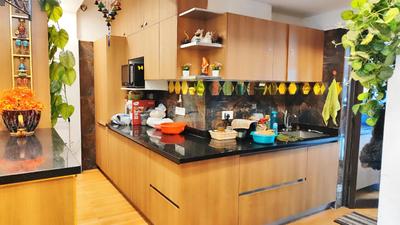 Kitchen Image of 1600 Sq.ft 3 BHK Apartment / Flat for sale in Logix Blossom County, Sector 137 Noida for Rs. 18500000