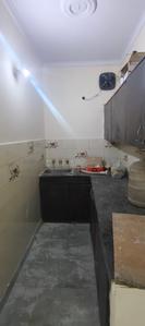 Kitchen Image of 500 Sq.ft 1 BHK Builder Floor for rent in Hari Nagar New Delhi for Rs. 16600