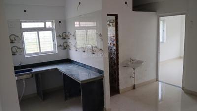 Kitchen Image of 800 Sq.ft 2 BHK Apartment / Flat for rent in New Town Kolkata for Rs. 16000
