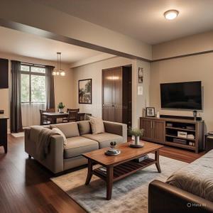Hall Image of 1810 Sq.ft 3 BHK Apartment / Flat for rent in Ghatlodiya Ahmedabad for Rs. 26500