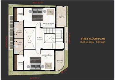 Image of 2301 Sq.ft 3 BHK Independent House for sale in Iyyappanthangal, Chennai for Rs. 23500000
