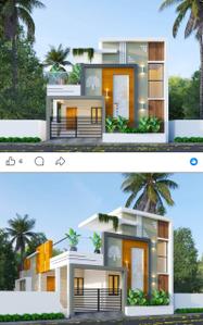 Image of 700 Sq.ft 2 BHK Independent House for sale in Padianallur, Chennai for Rs. 3800000