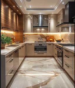 Kitchen Image of 950 Sq.ft 2 BHK Apartment / Flat for sale in Kopar Khairane Navi Mumbai for Rs. 9300000