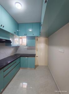 Kitchen Image of 1450 Sq.ft 3 BHK Apartment / Flat for rent in R.K. Hegde Nagar Bengaluru for Rs. 40000